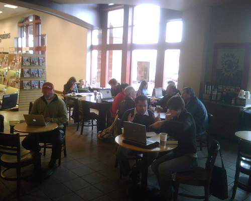 laptops everywhere