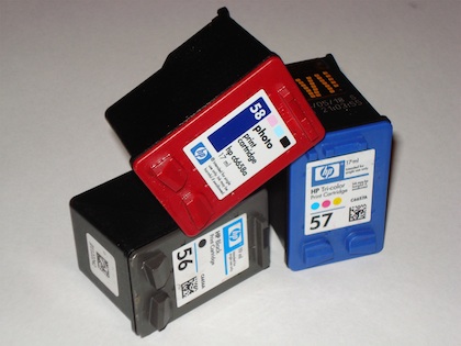 Inkjet printer cartridges