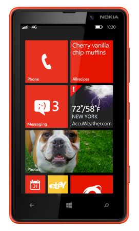 Windows Phone 8 Start Screen (courtesy Microsoft) Windows Phone 8 Start Screen (courtesy Microsoft)